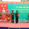 Tay Ninh announces establishment of border guard station at Tan Nam international border gate