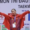 SEA Games 31: Vietnam’s female taekwondo fighters win two golds on May 17