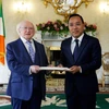 Vietnamese ambassador presents credential letter to Irish President