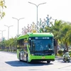 Electric buses help improve public transport quality of Hanoi