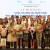 Prizes presented to winners of art contest on ozone layer protection