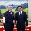 Chief Justice of Supreme People’s Court of Vietnam pays courtesy calls on Lao leaders 