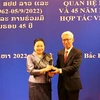Vietnamese, Lao embassies in China hold friendship exchange