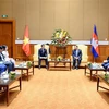 Cambodian leader highly values Viettel's contributions 