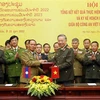 Vietnamese, Lao public security ministries tighten cooperation