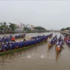 Boat race within Ok Om Bok Festival opens in Tra Vinh province