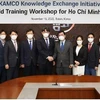 RoK corporation shares ways to operate online auction system with HCM City