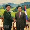 Vietnam's high-ranking military delegation visits Laos