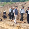 New architectural vestiges found in ancient Thang Long Citadel 