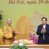 Buddhism upholds fine values, joins in national construction: PM
