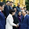 President hosts representatives from organisations of Koreans in Vietnam