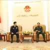 Army official hosts Japan’s Vice Chief of Staff 
