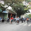 Hanoi friendship cycling journey held to promote green practices