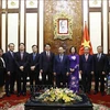 President hails cooperation between Vietnam News Agency, Yonhap