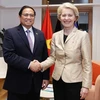 PM meets foreign leaders, partners in Brussels