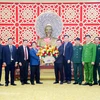 Lao localities, agencies extend Tet greetings to Nghe An