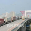 Mong Cai international border gate busy after Tet holiday
