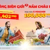 Vietjet offers tickets from only 1,402 VND on Valentine's Day