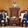 Lao leaders highly value cooperation between agencies of Lao, Vietnamese NAs