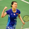 Vietnam's top female badminton player now 45th in world ranking