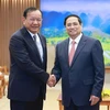 PM Pham Minh Chinh welcomes Cambodian Deputy PM and Foreign Minister