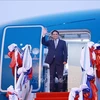 PM Pham Minh Chinh arrives in Laos for 4th MRC Summit