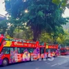Hanoi’s double-decker buses run free trips for 6,681 passengers during holidays