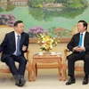 Deputy PM receives leaders of Chinese, Japanese companies
