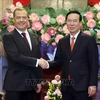President welcomes United Russia Party Chairman’s visit