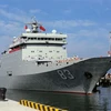 Chinese naval training ship visits Da Nang