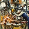 May industrial production index inches up 2.2%
