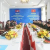 Vietnam presents petroleum laboratory equipment to Cambodia army