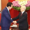 Party General Secretary welcomes RoK President’s visit