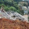 Five rescued from Da Lat landslide