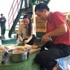 Famous ‘pho’ restaurant owner brings the dish to island soldiers for free