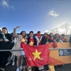 Vietnamese women's team interacts with fans in New Zealand