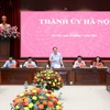 Top legislator examines implementation of NA resolutions in Hanoi