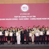 Vietnam Report announces Top 10 prestigious banks, insurance, digital companies