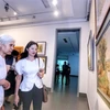 Colorful artist exhibition celebrates National Day in style