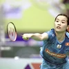 Nguyen Thuy Linh wins trophy at Vietnam Open 2023 badminton tournament