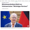 Germany’s Lower Saxony state interested in expanding partnership with Vietnam