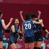 Vietnamese women’s volleyball team advances to quarter-finals of ASIAD 19