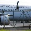 Indonesia's Garuda conducts test flight with palm oil-blended jet fuel