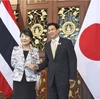 Thailand, Japan vow to boost economic ties