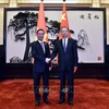 President meets top Chinese legislator in Beijing