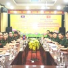 Vietnamese, Lao junior army officers join friendship exchange