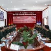 Vietnamese, Lao officials hold annual talks on border security