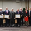 British friendship organisation co-founders awarded Vietnamese medals for peace and friendship