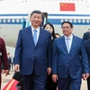 Chinese Party, State leader begins state visit to Vietnam