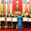 Vice President awards Labour Orders to Olympiad winners